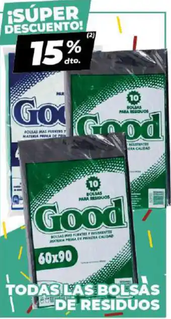 Diarco Todas Las Bolsas De Residuos oferta