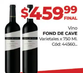 Diarco Fond De Cave Vino Varietales x 750ml oferta
