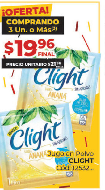 Diarco Clight Jugo en polvo oferta