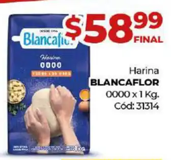 Diarco Blancaflor Harina 0000x1kg oferta