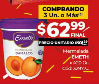 Diarco Emeth Mermelada x 420gr oferta