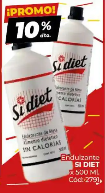 Diarco Si Diet Endulzante x 500ml oferta