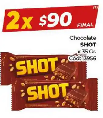 Diarco Shot Chocolate x 35gr oferta