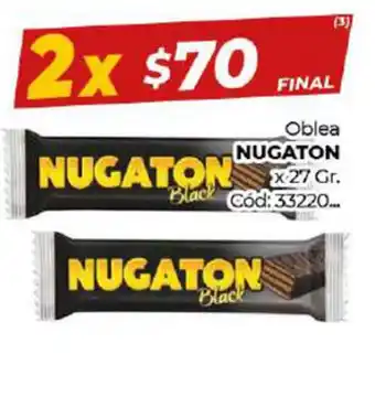 Diarco Nugaton Oblea x 27gr oferta