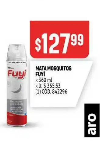 Makro Fuyí Mata Mosquitos x 360ml oferta