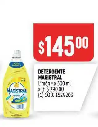 Makro Magistral Detergente x 500ml oferta