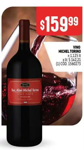 Makro Michel Torino Vino x 1,125lt oferta