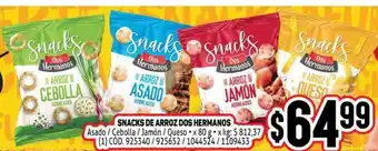 Makro Snacks De Arroz Des Hermanos oferta