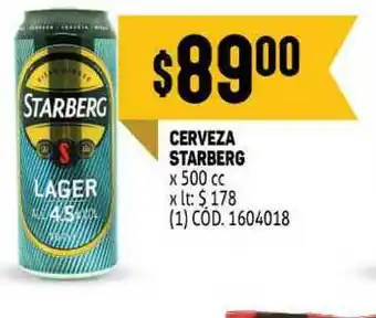 Makro Starberg Cerveza x 500cc oferta
