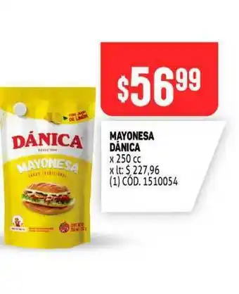 Makro Dánica Mayonesa x 250cc oferta