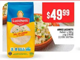 Makro Arroz Lucchetti x 500g oferta
