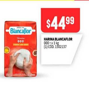 Makro Harina Blancaflor 0000 x 1kg oferta