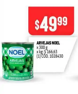 Makro Arvejas Noel x 300g oferta