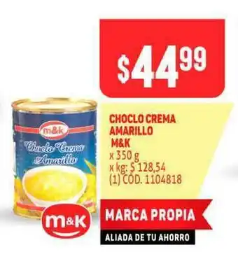 Makro Choclo Crema Amarillo M&k x 350g oferta