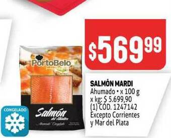Makro Salmón Mardi x 100g oferta