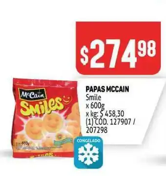 Makro Papas Mccain x 600g oferta