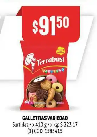 Makro Galletitas Variedad Surtidas x 410g oferta