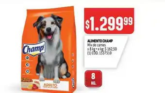 Makro Alimento Champ Mix De Carnes oferta
