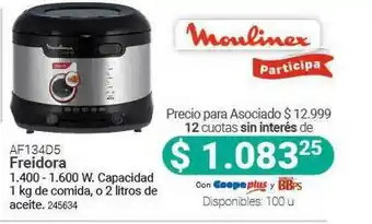 Cooperativa Obrera Moulinex Af134d5 Freiodora oferta