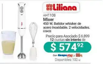 Cooperativa Obrera Liliana Ah110b Mixer oferta