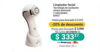 Cooperativa Obrera Limpiador Facial -20% De Descuento oferta