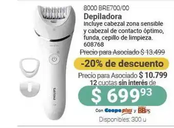 Cooperativa Obrera 8000 Bre700 00 Depiladora -20% De Descuento oferta