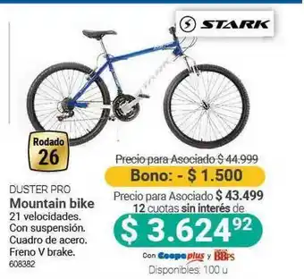 Cooperativa Obrera Stark Duster Pro Mountain Bike oferta