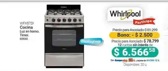 Cooperativa Obrera Whirlpool Wfx57ki Cocina oferta