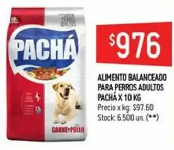 Walmart Pacha Alimento Balanceado Para Perros Adultos x 10kg oferta