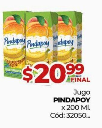 Diarco Pindapoy Jugo x 200ml oferta