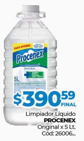 Diarco Procenex Limpiador liquido Original x 5lt oferta