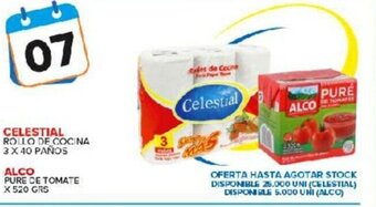 Carrefour Maxi Celestial Rollo de Cocina 3 x 40 Paños oferta