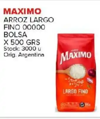 Carrefour Maxi Maximo Arroz largo Fino 00000 Bolsa x 500gr oferta