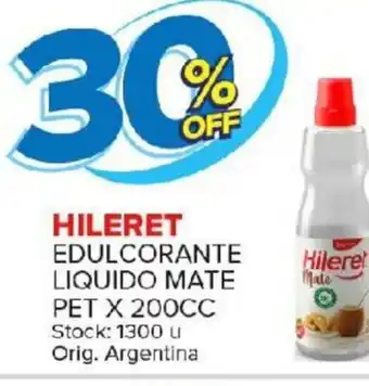 Carrefour Maxi Hileret Edulcorante Liquido Mate Pet x 200cc oferta