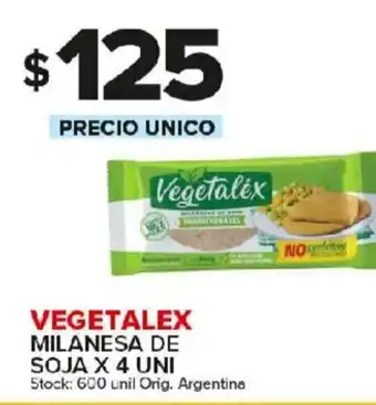 Carrefour Maxi Vegetalex Milanesa De Soja x 4uni oferta