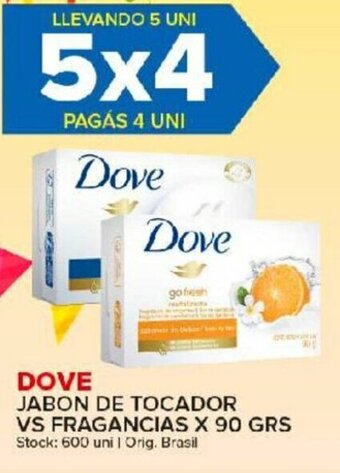 Carrefour Maxi Dove Jabon De Tocador x 90gr oferta