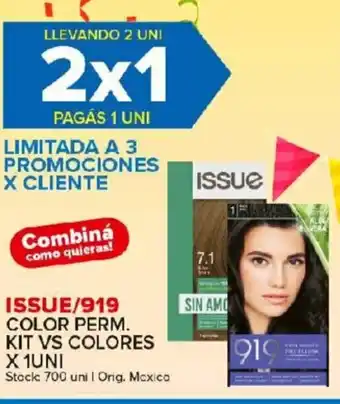 Carrefour Maxi Issue/919 Color Perm Kit Vs Colores x 1uni oferta