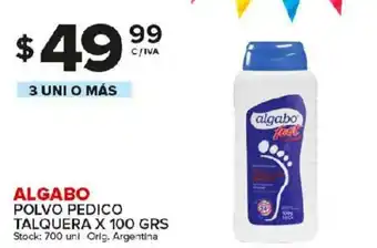 Carrefour Maxi Algabo Polvo Pedico Talquera x 100grs oferta