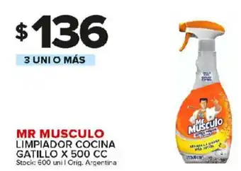Carrefour Maxi Mr.Musculo Limpiador Cocina Gatillo x 500cc oferta