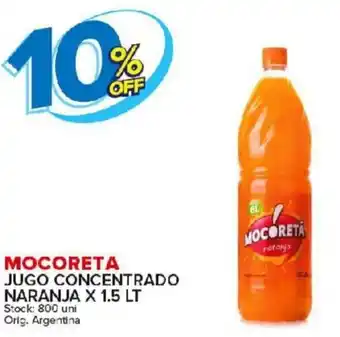 Carrefour Maxi Mocoreta Jugo Concentrado Naranja x 1.5lt oferta