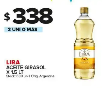 Carrefour Maxi Lira Aceite Girasol x 1.5lt oferta