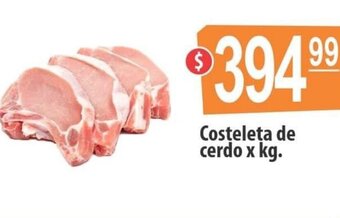 Autoservicio Capo Costeleta de Cerdo x kg oferta