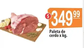 Autoservicio Capo Paleta cerdo xkg oferta