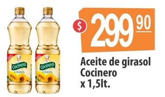 Autoservicio Capo Cocinero Aceite de girasol x 1,5lt oferta