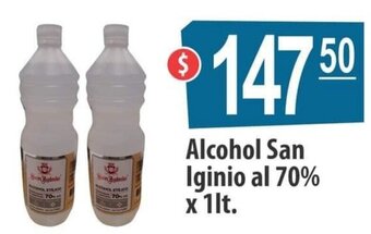 Autoservicio Capo Alcohol San Iginio al 70% x1lt oferta