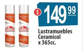 Autoservicio Capo Ceramicol Lustramuebles x 365cc oferta