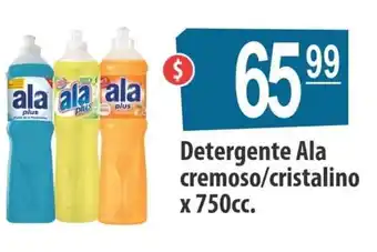 Autoservicio Capo Ala Detergente cremoso x 750cc oferta