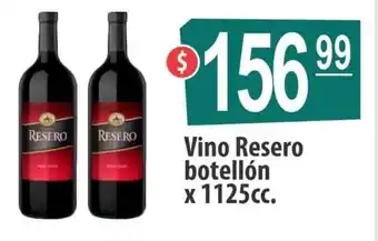 Autoservicio Capo Vino Resero botellon x 1125cc oferta