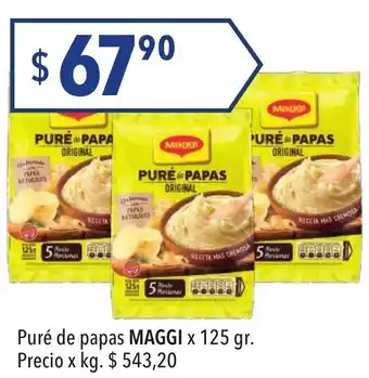 Hergo Maggi Puré De Papas 125g oferta