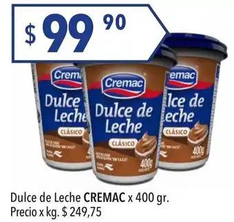 Hergo Cremac Dulce de leche x 400gr oferta